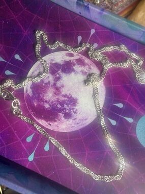 925 Sterling Silver Twisted Rope Twist Chain Necklace - Silver